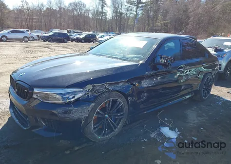 2018 BMW M5 from USA, damaged, VIN WBSJF0C55JB283097